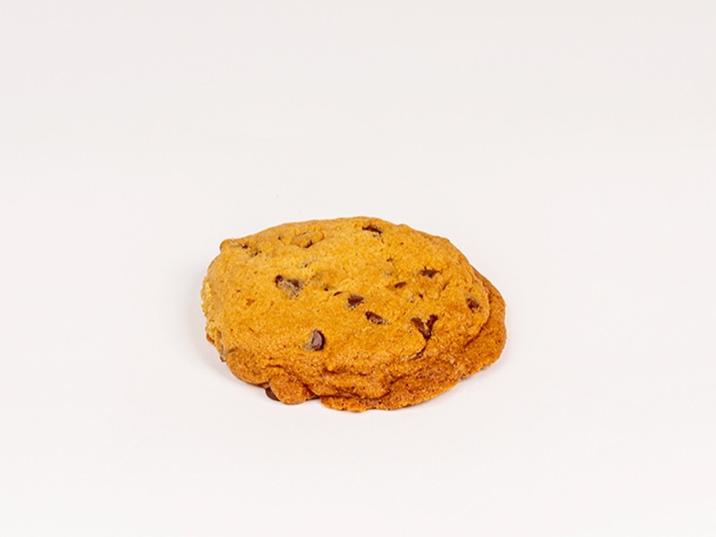A chocolate chip cookie